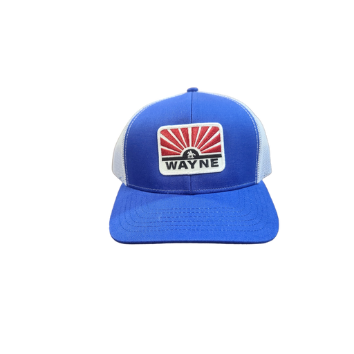 Wayne Royal Blue Trucker Cap