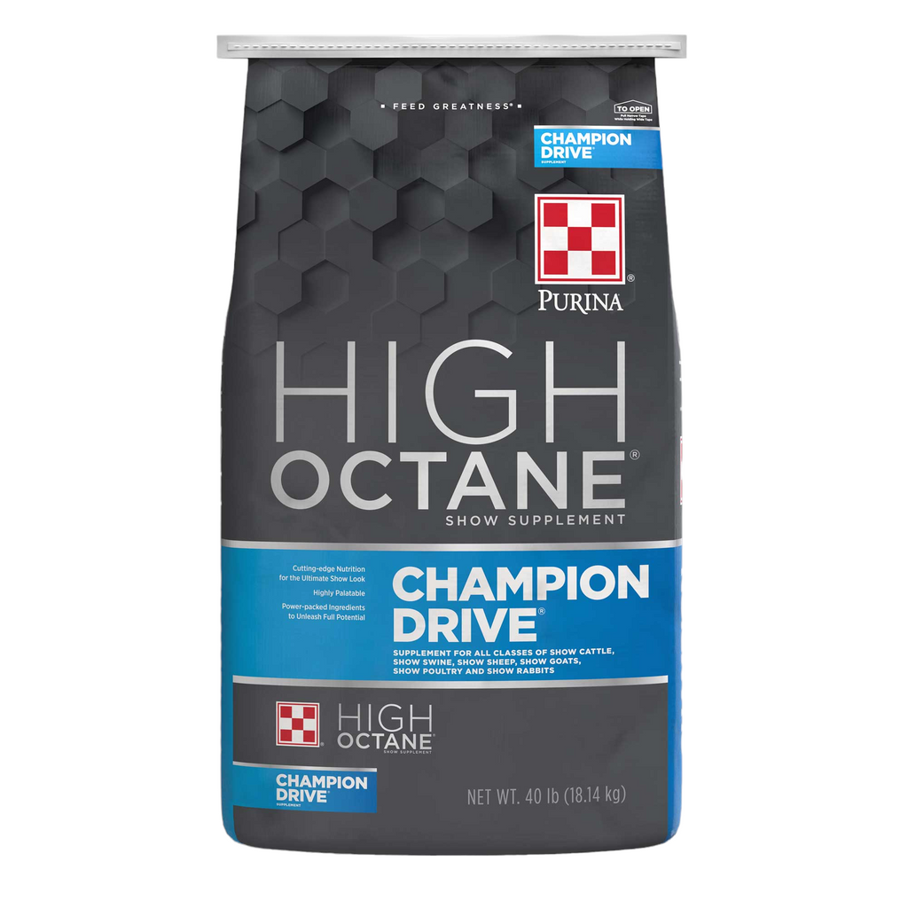 Purina High Octane Champion Drive Topdress 40lb Bag – Russell Feed