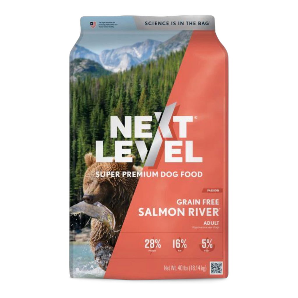 NEXT LEVEL GRAIN FREE SALMON RIVER (40LB BAG) – Russell Feed & Supply
