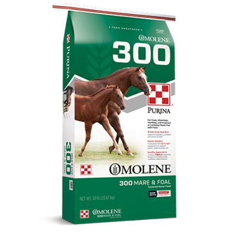 Purina Omolene 300 Growth Horse Feed 50lb