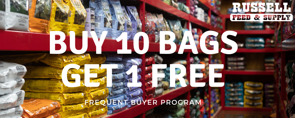 Frequent Buyer Dog (Buy 10 bags, get 1 FREE)