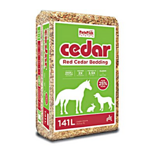 Cedar Shavings Bedding 5 Cu. Ft. Expanded