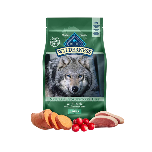 Blue Buffalo Wilderness Dog Duck Grain Free 24lb