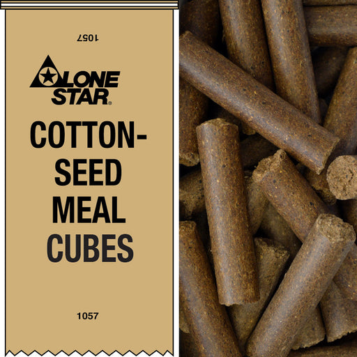 Lone Star Cottonseed Meal Cattle Cubes 38%