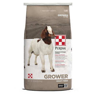 Purina Goat Grower 16 DQ .0015 Medicated Goat Feed, 50LB