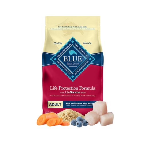 Blue Buffalo Dog Life Protection Adult Fish & Rice 30lb