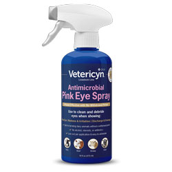 Vetericyn Plus Antimicrobial Pink Eye Spray, 16oz