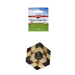 Kaytee Natural Chew-N-Cube Toy for Small Animals