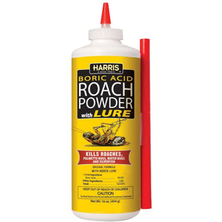 Harris Roach Powder Boric Acid With Lure 16oz