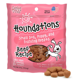 Loving Pets Houndation Dog Training Treats, 4oz