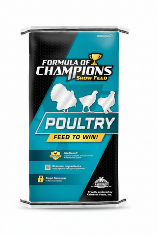 Fancy & Feathered Show Bird Mini Pellet, 50 lb