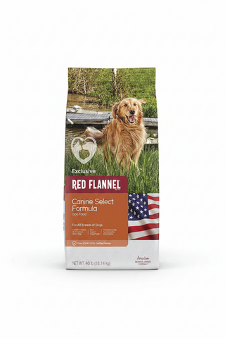 Red Flannel Canine Select Formula Dry Dog Food, 40lb