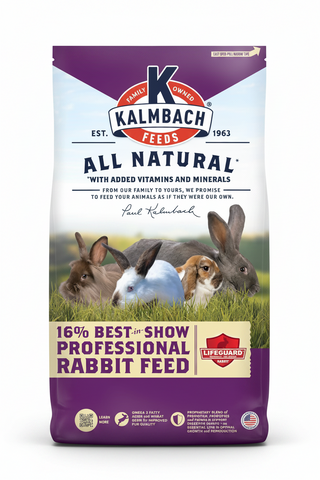Kalmbach Feeds 16% Best in Show Rabbit Feed for All Rabbits, 50 lb