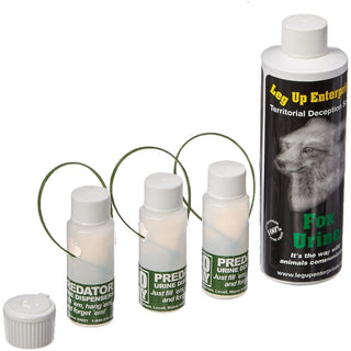 Leg Up Fox Urine 8oz w/Dispensers