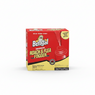 Bengal Odorless Roach and Flea Killer Fogger Mess Free Aerosol Cans, 3 count