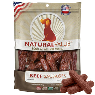 Loving Pets Natural Value Sausages for Dogs, 13oz