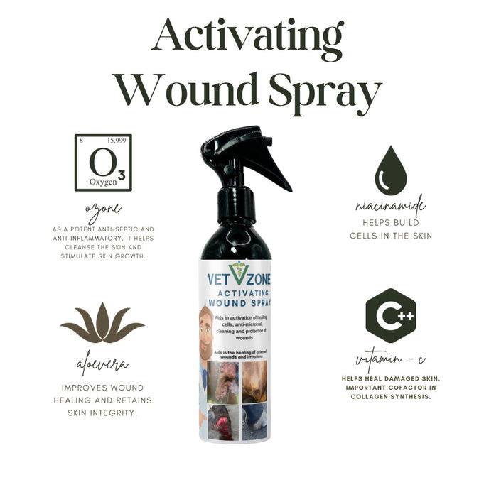 Vet Zone Activating Wound Spray