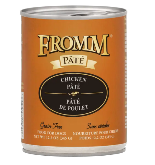 FROMM Can Dog Pate Grain Free Chicken 12oz 12ct