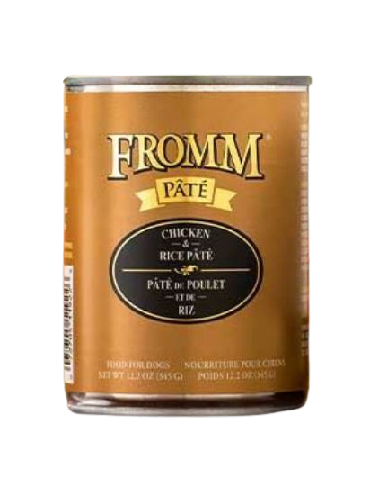 FROMM Can Dog Pate Grain Free Chicken 12oz 12ct