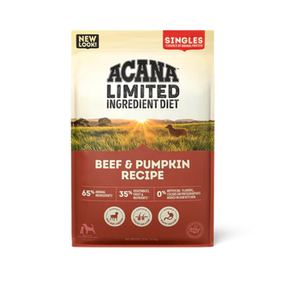 Acana Dog - Singles Beef & Pumpkin Formula 25lbs