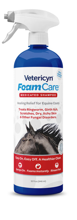 vetericyn-foamcare-equine-medicated-shampoo