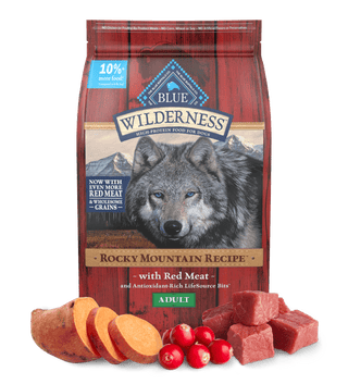 Blue Buffalo Wilderness Dog Adult Red Meat 22lb
