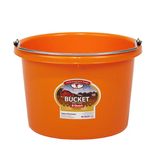 8 Quart Plastic Bucket - Round
