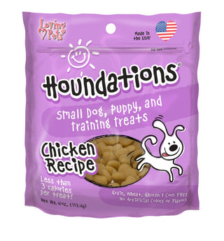 Loving Pets Houndation Dog Training Treats, 4oz