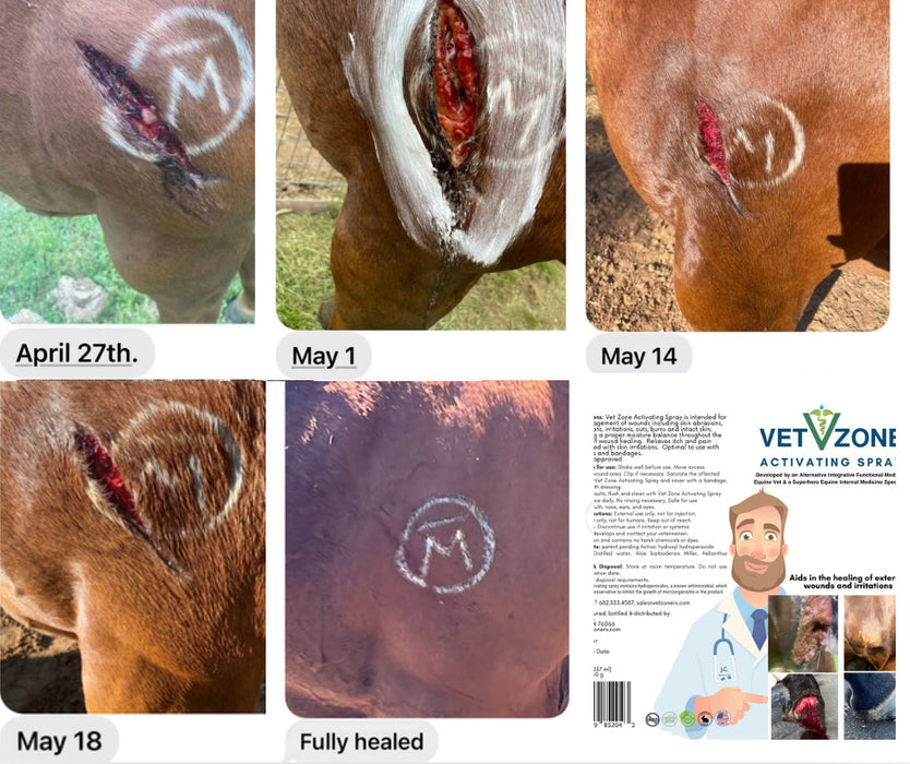Vet Zone Activating Wound Spray