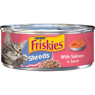 Friskies Cat Can Shredded Salmon 5oz 24ct