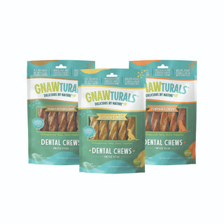 Gnawturals Dental Chews in Assorted Flavors, Small