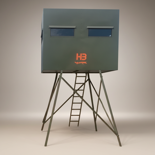 HB Sportsman Tower with Ladder, 8ft Tall