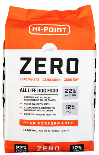 Hi-Point ZERO All Stage 22/12 Dry Dog Food, 50lb