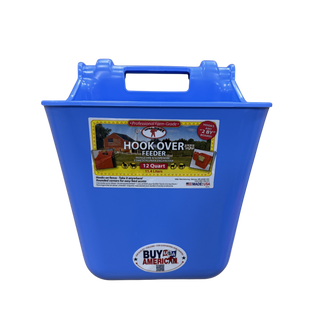 Hook Over Feeder / Waterer Bucket 12 Quart