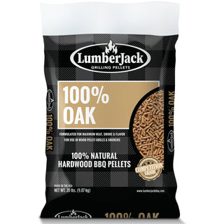 Lumberjack BBQ Grilling Pellets, 20lb