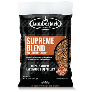 Lumberjack BBQ Grilling Pellets, 20lb