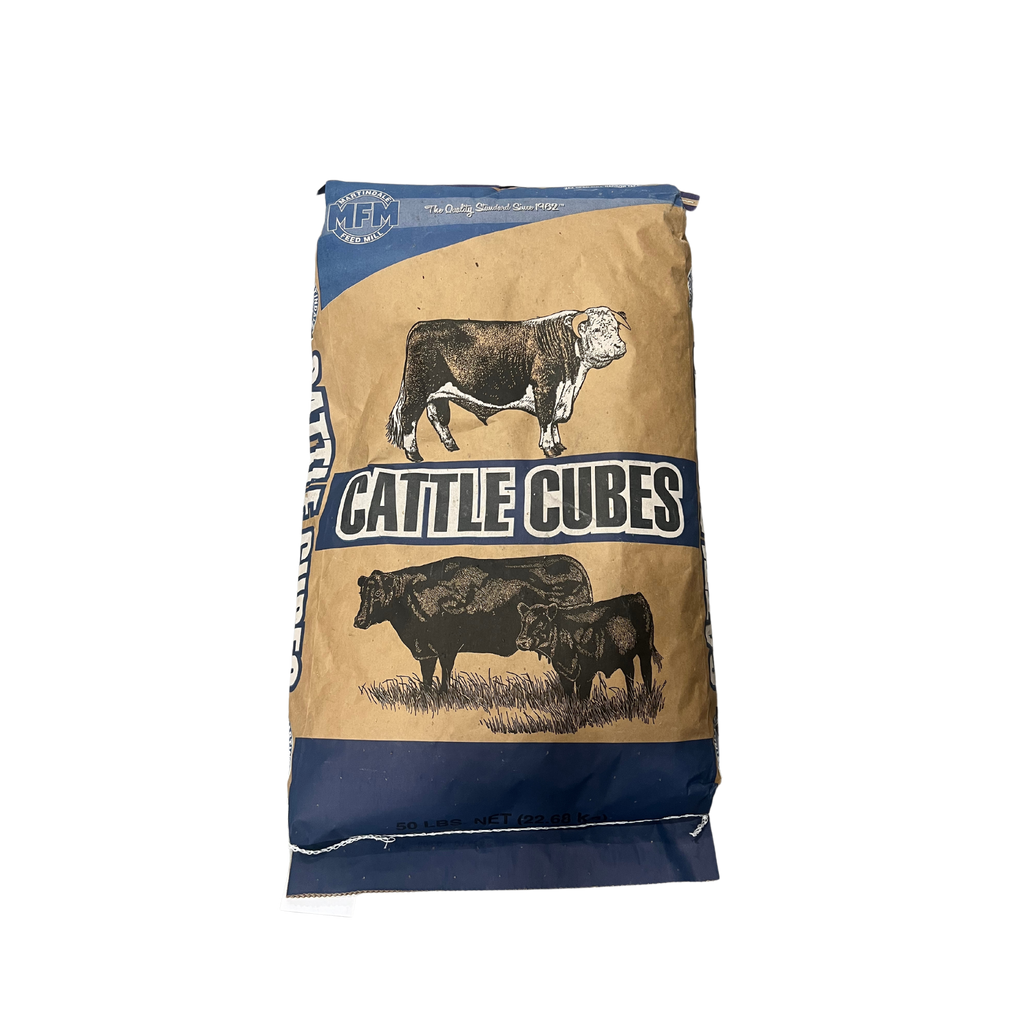 MFM Cattle Cube 20%, 50LB – Russell Feed & Supply