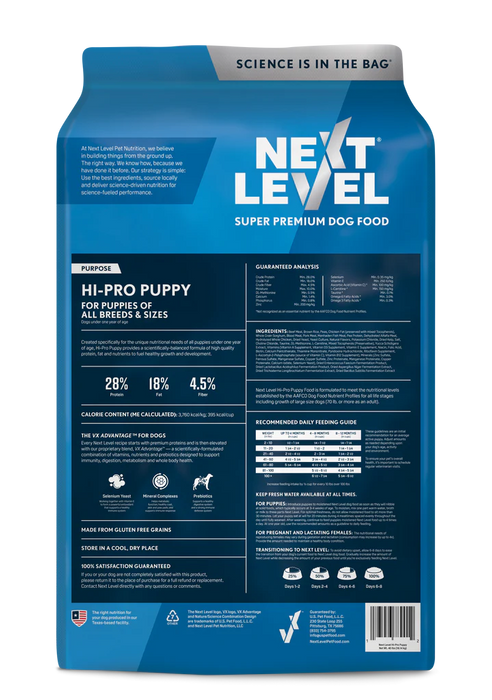 NEXT LEVEL HI-PRO PUPPY (40LB BAG)