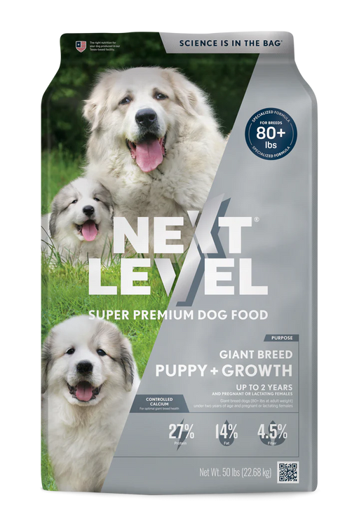 NEXT LEVEL GIANT BREED PUPPY + GROWTH (50LB BAG)