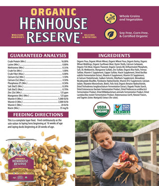 Henhouse Reserve Organic 30LB