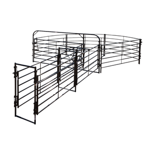 Priefert Premier Open Sweep 135 Degree with 16’ Alley – PS13520-2