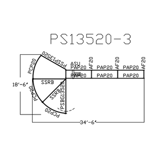 Priefert Premier Open Sweep 135 Degree with 24’ Alley - PS13520-3