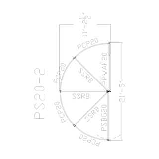 Priefert Premier Open Sweep 180 Degree - PS20-2