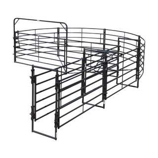 Priefert Premier Open Sweep 180 Degree with 24' Alley - PS20-5