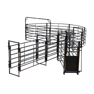 Priefert Premier Open Sweep 180 Degree with 24' Alley & Sort Alley - PS20-6