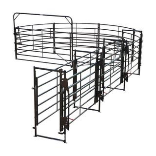 Priefert Premier Open Sweep 180 Degree w/ 24' Adjustable Alley - PS20-9