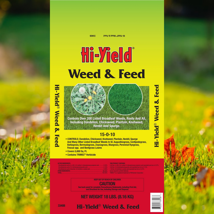 Hi-Yield Weed & Feed 18lb