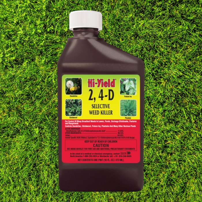 Hi-Yield Selective Weed Killer 2-4-D (16oz & 32oz)