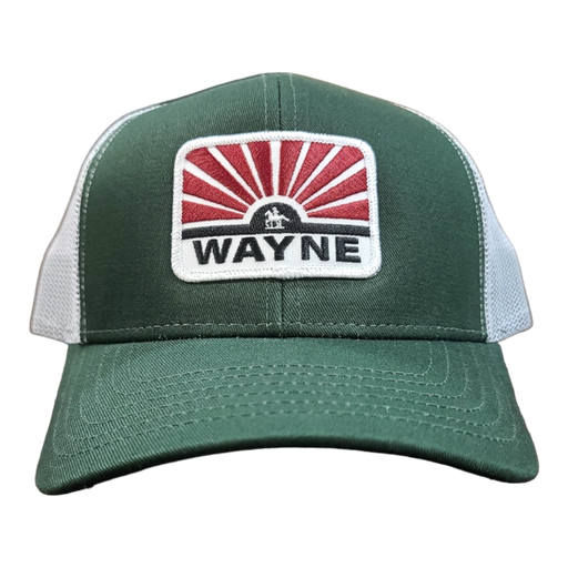 Wayne Dark Green Trucker Cap