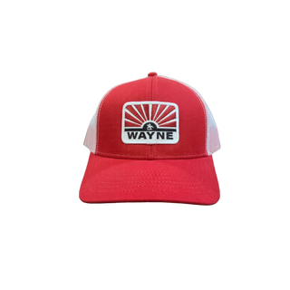 Wayne Red/White Trucker Cap